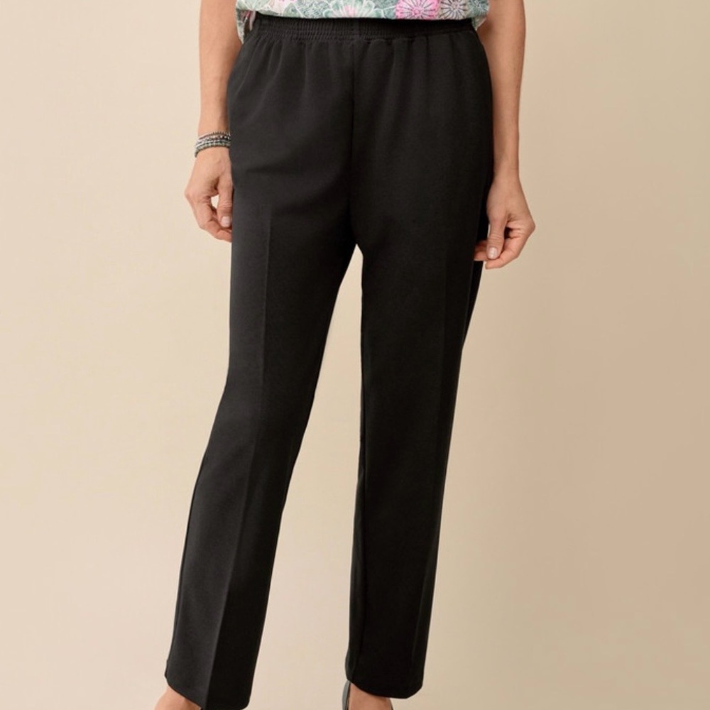 NEW Northern Traditions black straight leg pants